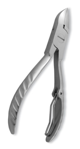 Nail Cutter, Single Spring. Mirror Finish.