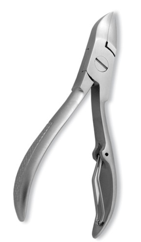 Nail Cutter, Single Spring. Mirror Finish.