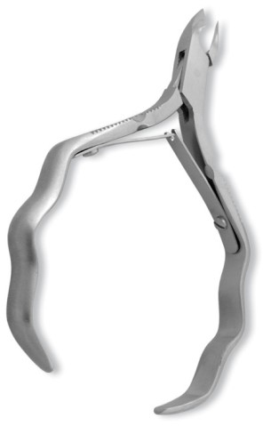 Cuticle Nipper, Double Spring. Mirror Finish